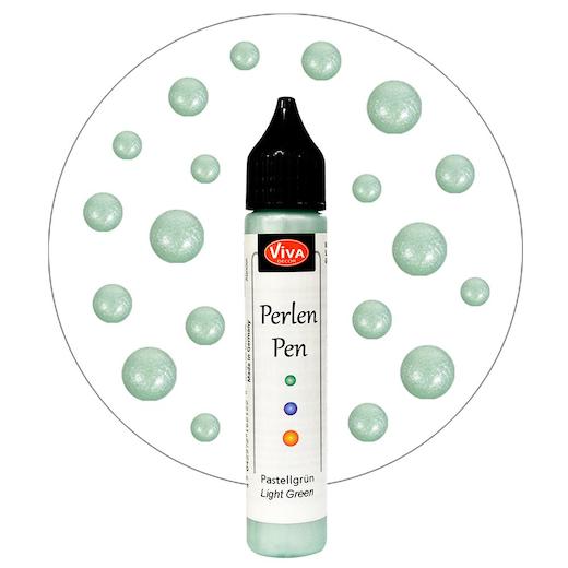 Perlen Pen - Viva Decor - Pastellgrün - Light Green Perlen Pen pastelgroen
