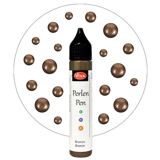 Perlen Pen - Viva Decor - Bronze Perlen Pen Brons