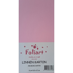38 Linnenkarton vierkant rose Linnenkarton rose
