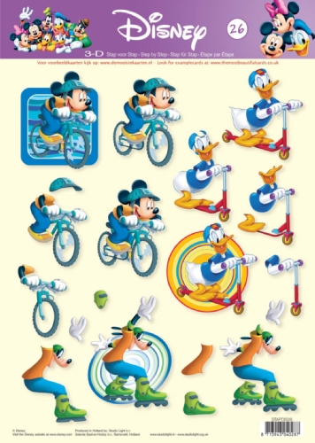 3D knipvel Disney