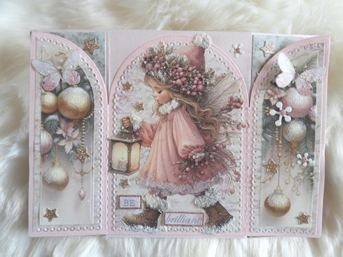 99080-012 Art Journaling & Card Making Backgrounds Set 12 vb1 Fairybells Art Journaling 12