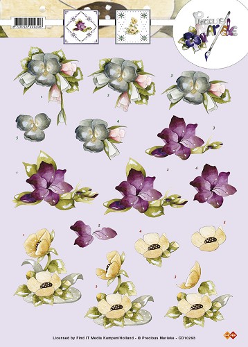 Knipvel Marieke bloemen