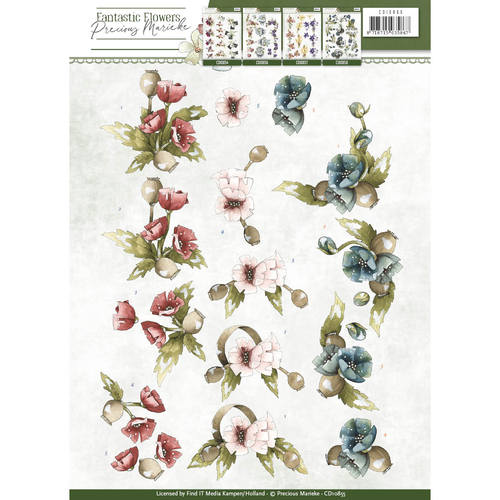 Knipvel precious marieke poppy bloemen