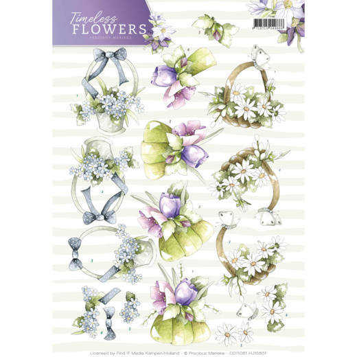 Knipvel Timeless Flowers boeketjes