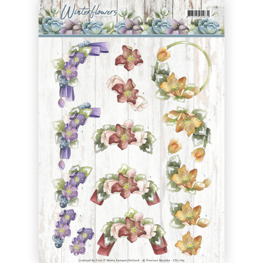 Knipvel bloemen helleborus