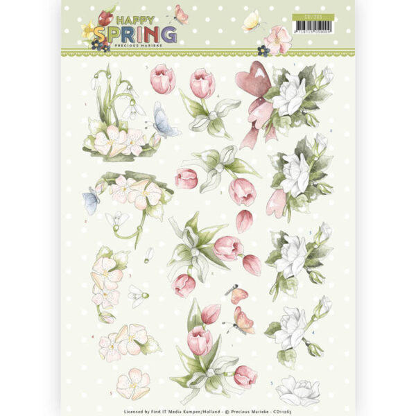 Knipvel voorjaarsbloemen