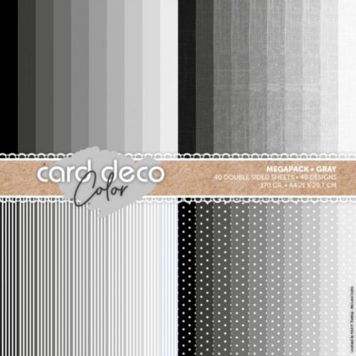 paperpack dots linnen uni gestreept