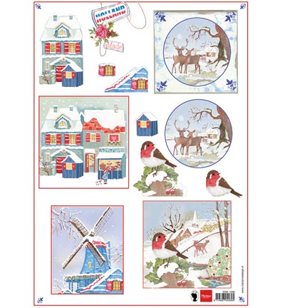 Knipvel Holland winter