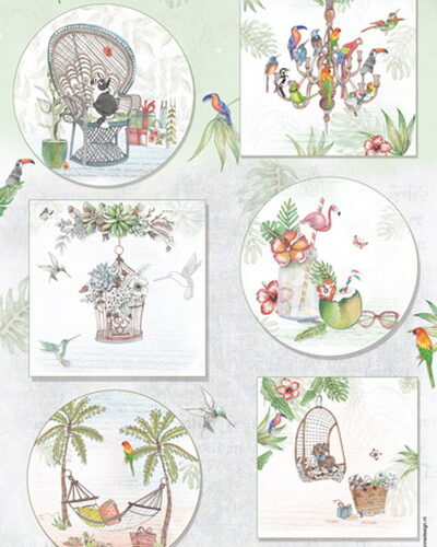 EWK1260 Knipvel Tropical Dreams Knipvel Tropical Dreams