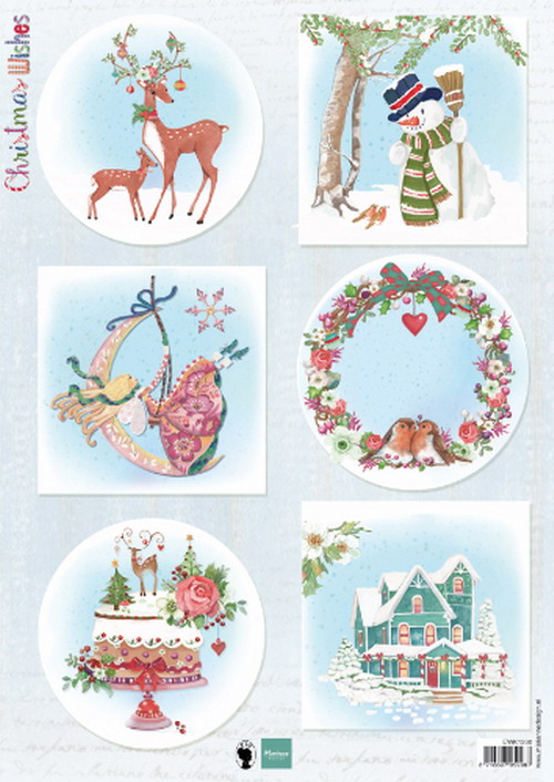 knipvel Christmas Wishes deer