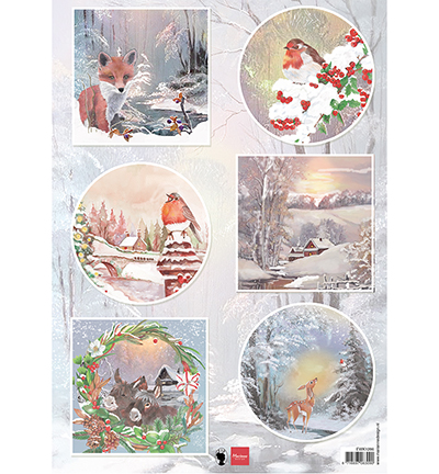 Knipvel winter wishes fox