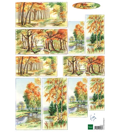 Knipvel herfst achtergrond