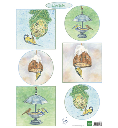 Knipvel Tiny vogels voeren