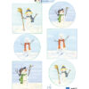 Knipvel sneeuwpoppen