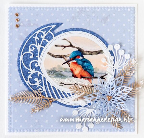 Knipvel Mattie vogels in de winter