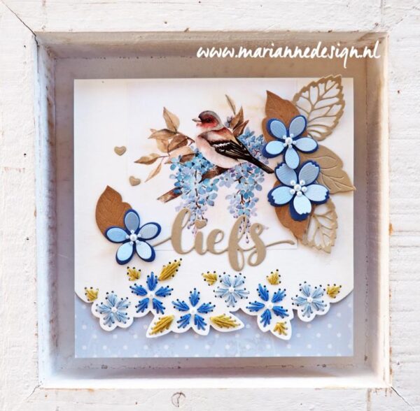 Knipvel Mattie's Mooiste rozen, vogel