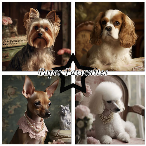 Paperpack Shabby Dogs