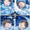 Paperpack Sleeping Girl and Boy A5