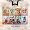 PFA130 Paperpack - Paper Favourites - Baby Animals A5 Paperpack Baby Animals A5