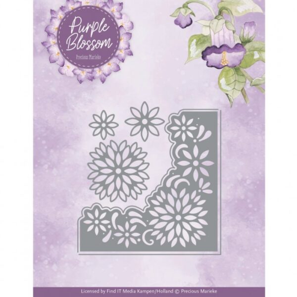 Hoekmal Purple Blossom bloemen