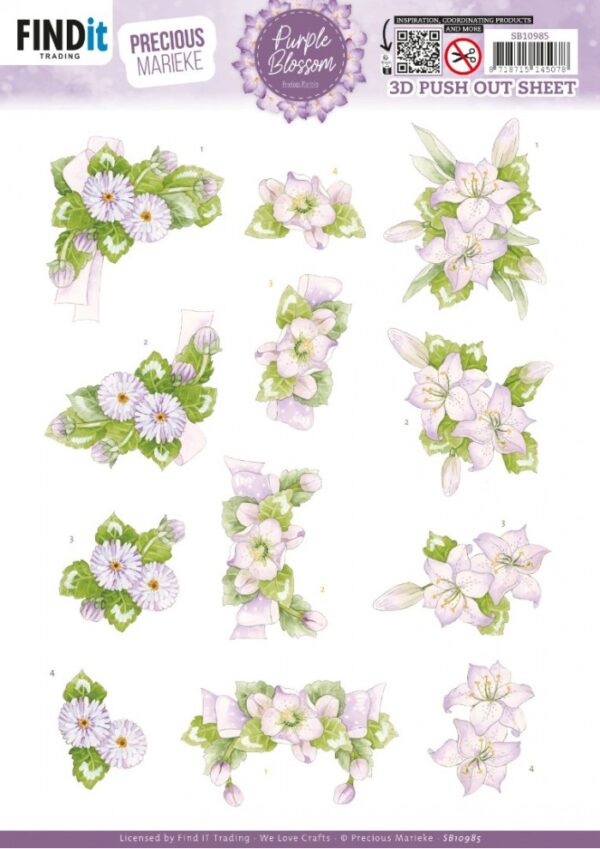 Uitdrukvel - Precious Marieke - Purple Blossom - Amethyst