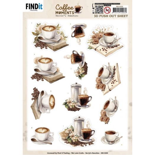 Uitdrukvel - Berries Beauties - Coffee Moments - Cup of Coffee