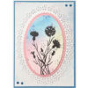 SL-ES-CD952 Snijmallen - Floral Oval Essentials nr.952 vb1 Snijmallen Essentials Floral Oval