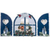 Knipvel kerst in huis