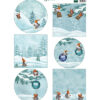 Knipvel gnomes kerst