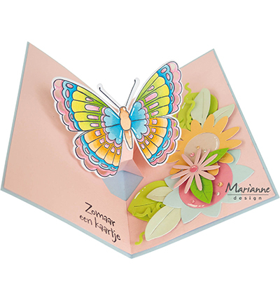 COL1563 Snijmallen - Marianne Design - Collectables Pop & Twist Butterfly vb