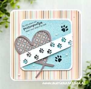 Marianne Design - Craftables CR1687 - Paw trail