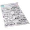CS1170 Clearstamps - Marianne Design - teksten Kopjes & Pootjes vb