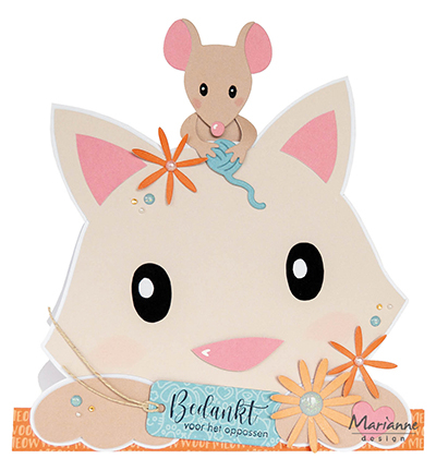 Craftstencil Cat by Marleen