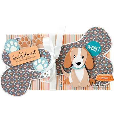 Craftstencil Dog Bone by Marleen
