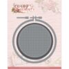 Amy Design - snijmallen Sewing Serenity - Embroidery Hoop Snijmal borduurring