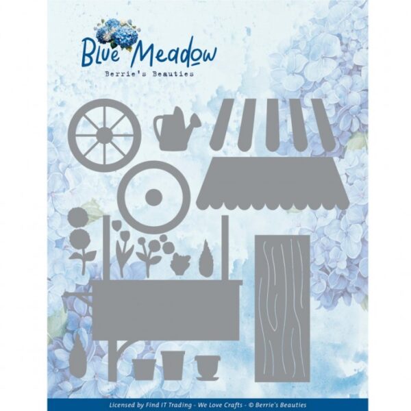 Berries Beauties - Snijmallen Blue Meadow - Meadow Market Cart