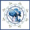 SB11029 Uitdrukvel - Berries Beauties Blue Meadow - Vase vb Berries Beauties - Uitdrukvel Blue Meadow - Vase