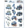 Uitdrukvel - Berries Beauties Blue Meadow - Transport