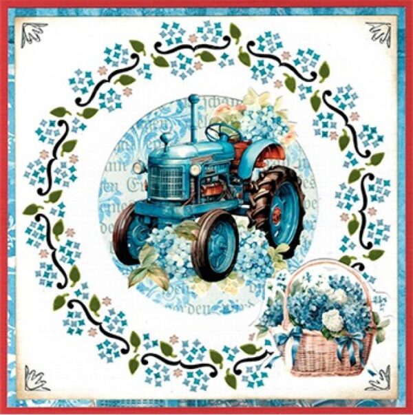 3D knipvel - Berries Beauties - Blue Meadow - Mini