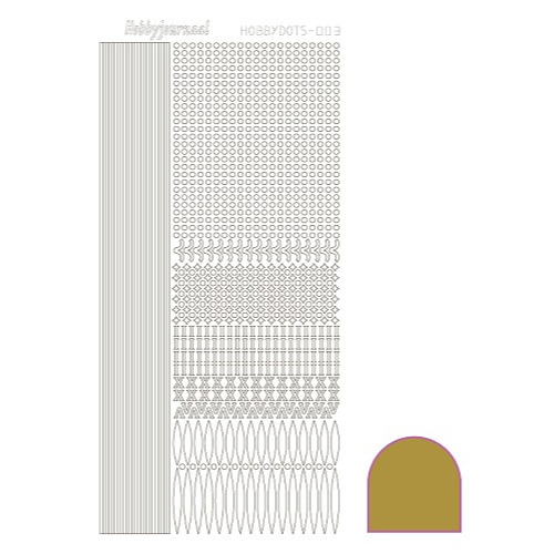 STDM037 Hobbydots sticker – serie 3 – Mirror