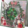YCD10366 Yvonne Creations - snijmallen - Floral Christmas Floral Wreath