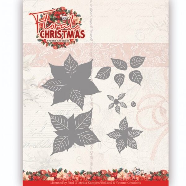 Snijmal Christmas Poinsettia