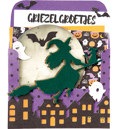 Marianne Design - Craftables CR1708 - Punch die XL Halloween