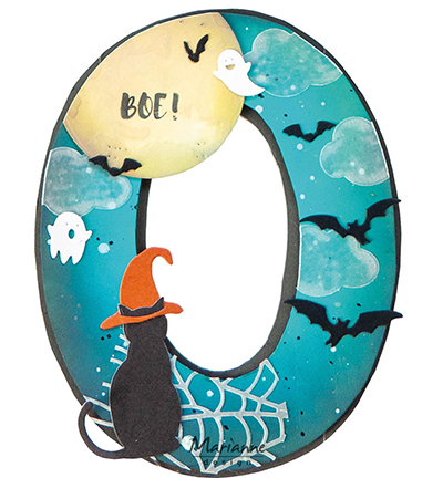 Marianne Design - Craftables CR1708 - Punch die XL Halloween