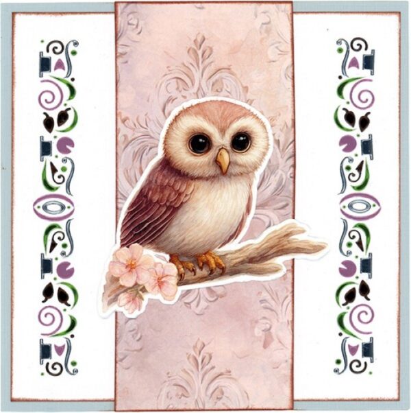 SB11073 Uitdrukvel - Berries Beauties - Owlways Yours - Whimsy vb2 3D Uitdrukvel - Berries Beauties - Owlways Yours Whimsy