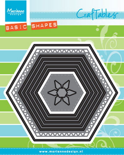 Marianne Design  - Clearstamps and dies KJ1720 - Karin Joan Ornamented