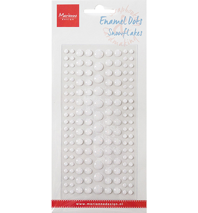 Marianne Design - Enamel Dots - Snowflakes