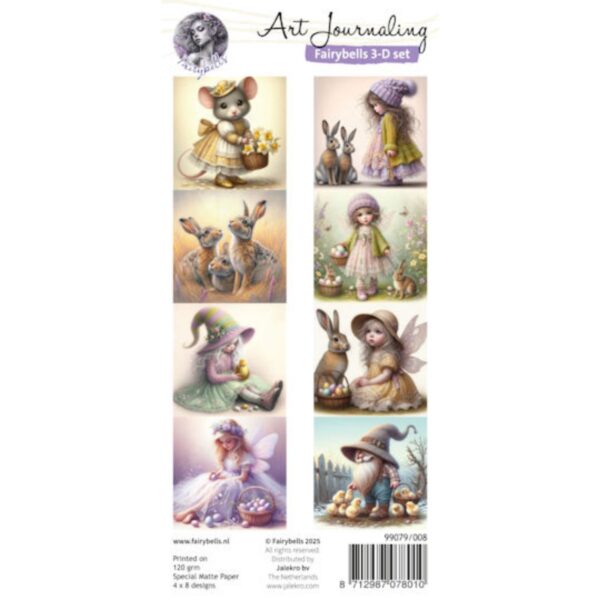 Fairybells 3-D setje Pasen - Voorjaar