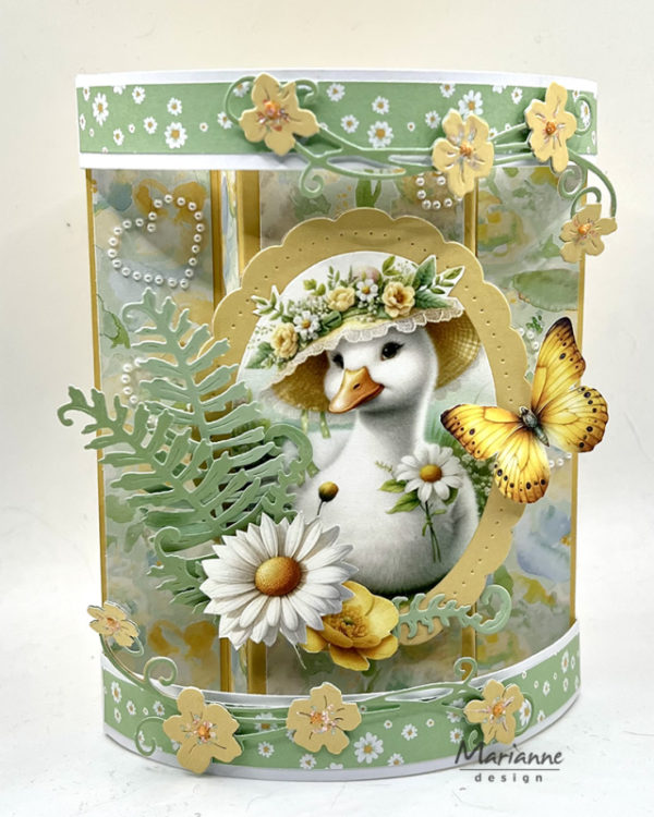 LR0944 Snijmallen - Marianne Design - Creatables Blossom Swirl vb
