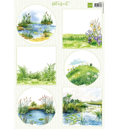 VK9641 Knipvel - Marianne Design - Waterfront Knipvel - Marianne Design - Waterfront